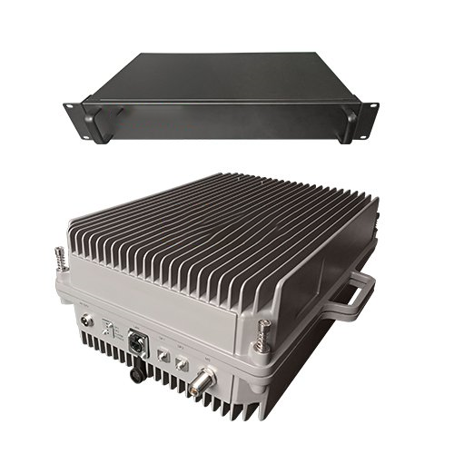  坡头350M PDT消防集群警用数字光纤直放站近远端机