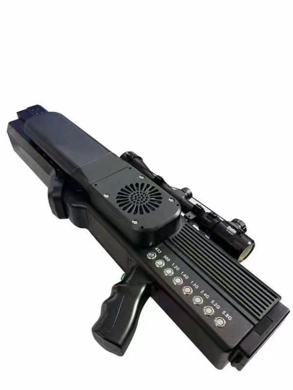  坡头手持便携式枪型低空防御反制八通道